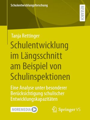 cover image of Schulentwicklung im Längsschnitt am Beispiel von Schulinspektionen